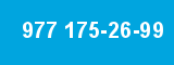 977 175-26-99